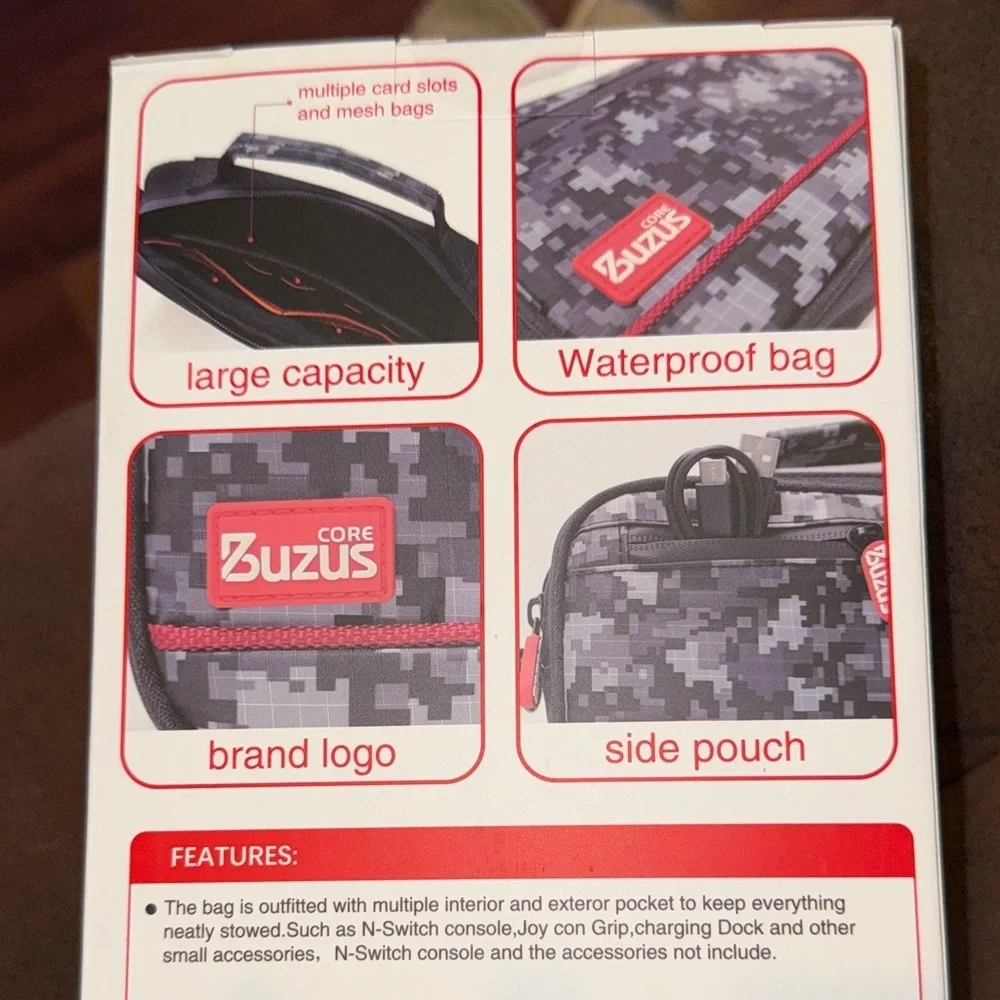 Black and Gray Sling Portable Bag for Men